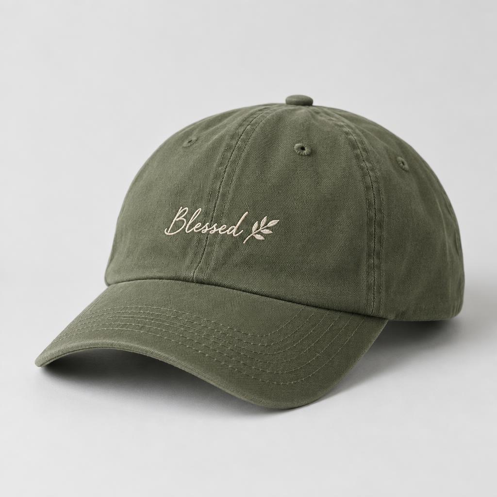 Blessed Minimalist Dad Cap