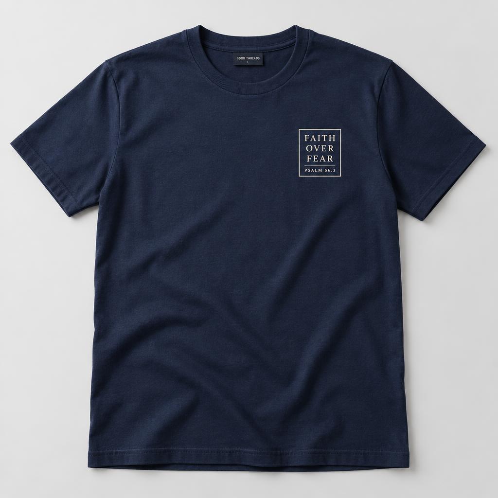 Faith Over Fear Classic Cotton T-Shirt
